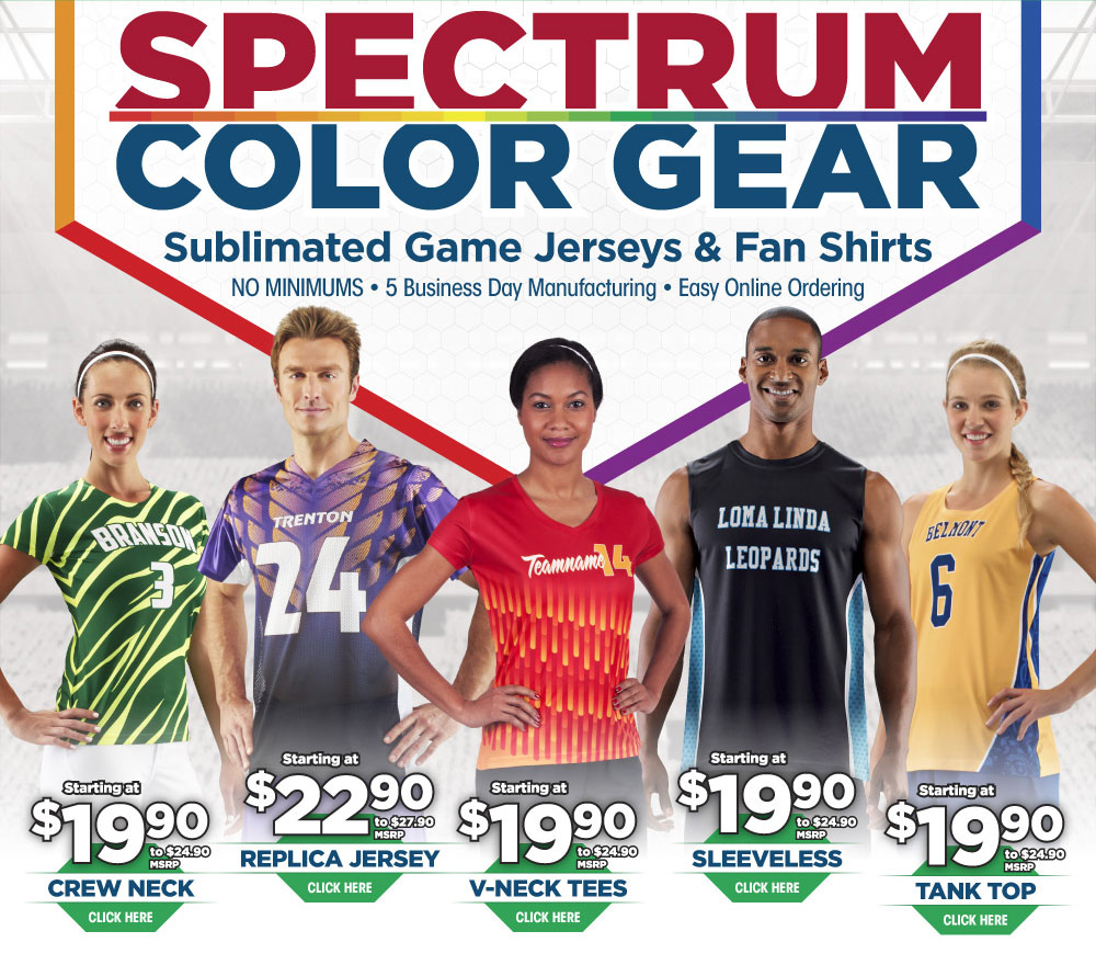 Sublimated Game Jerseys